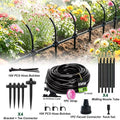 Metal Nozzle Drip Irrigation Kit for Balcony & Outdoor Use